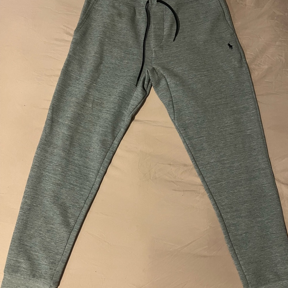 Polo by Ralph Lauren Men's Heather Gray Joggers